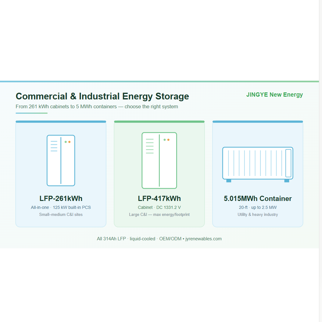 C&oacute;mo elegir un sistema de almacenamiento de energ&iacute;a comercial e industrial Sistema: gu&iacute;a del comprador